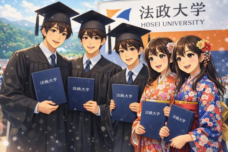 法政大学の卒業式ゲスト2026は誰？歴代の有名人一覧も紹介